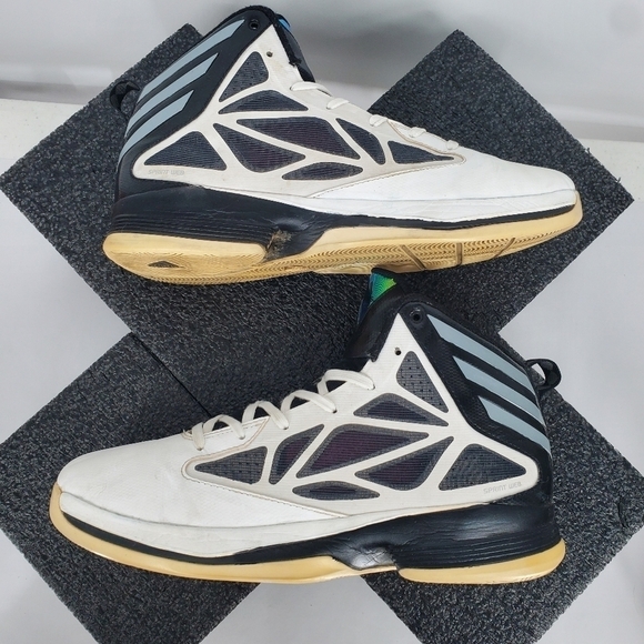 Adidas Crazy Fast Sprint Web Men Basketball Shoes White 10.5M G65884 Sneakers - Picture 9 of 14